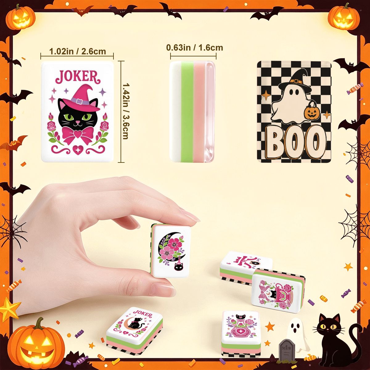 ウィッチズ・ファミリア ハロウィン麻雀牌