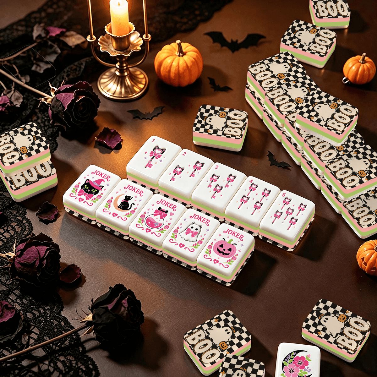ウィッチズ・ファミリア ハロウィン麻雀牌