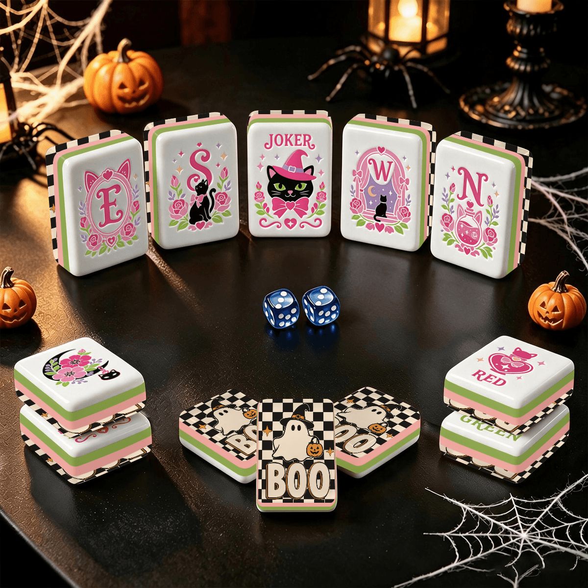 ウィッチズ・ファミリア ハロウィン麻雀牌