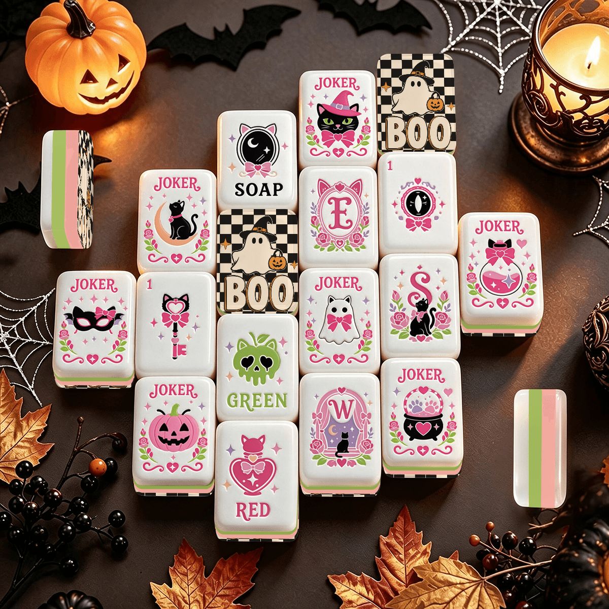 ウィッチズ・ファミリア ハロウィン麻雀牌