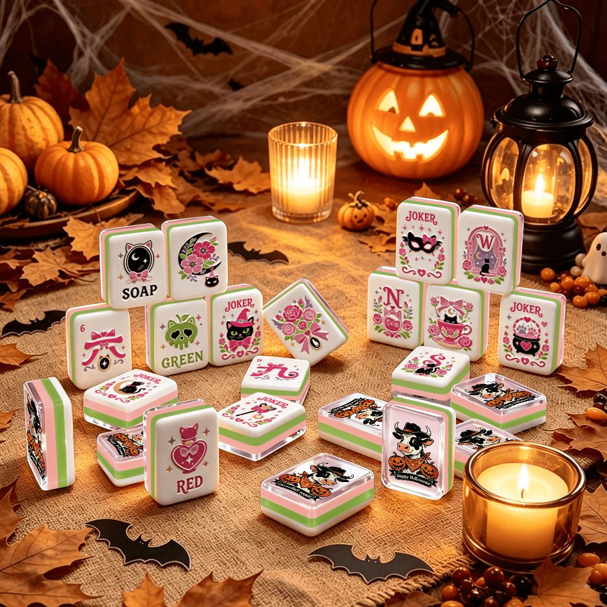 ウィッチズ・ファミリア ハロウィン麻雀牌