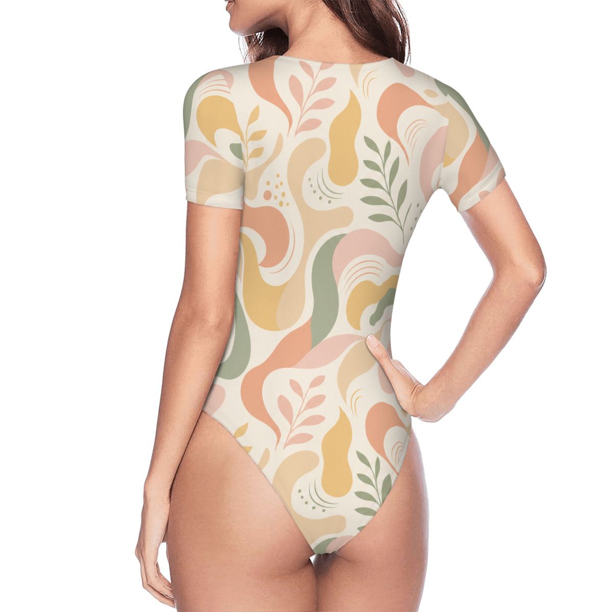 Body de mujer de manga corta
