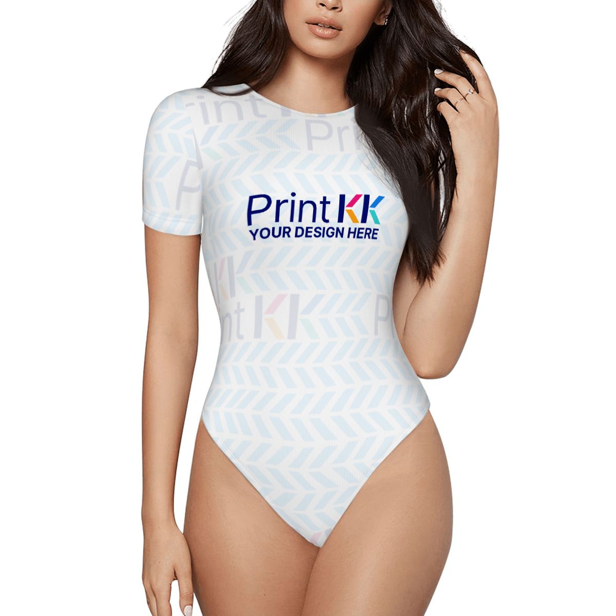Body de mujer de manga corta