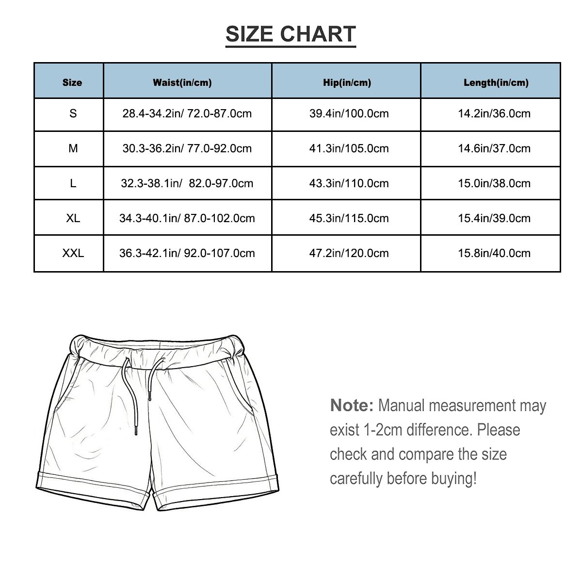 Damen-Badeshorts