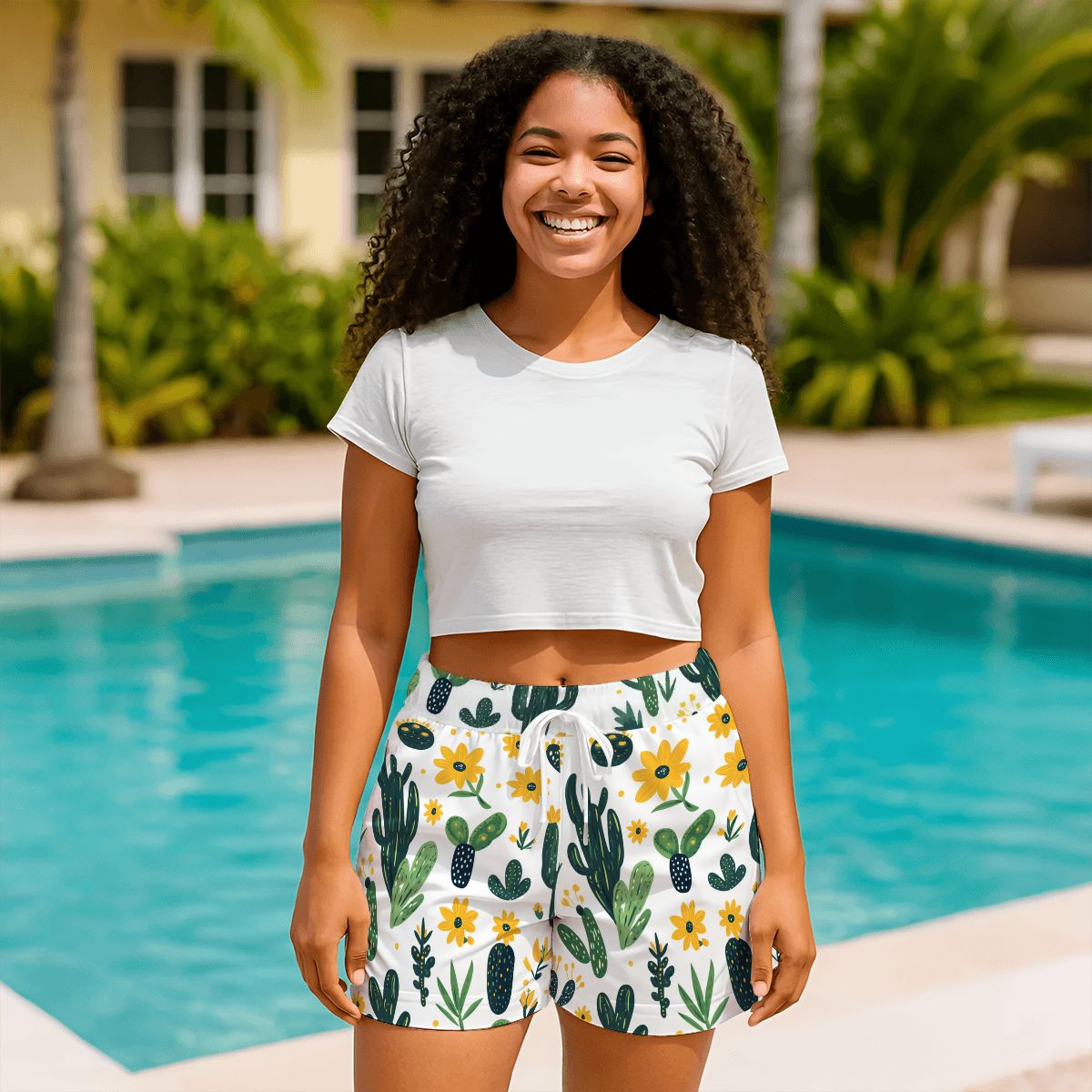 Damen-Badeshorts