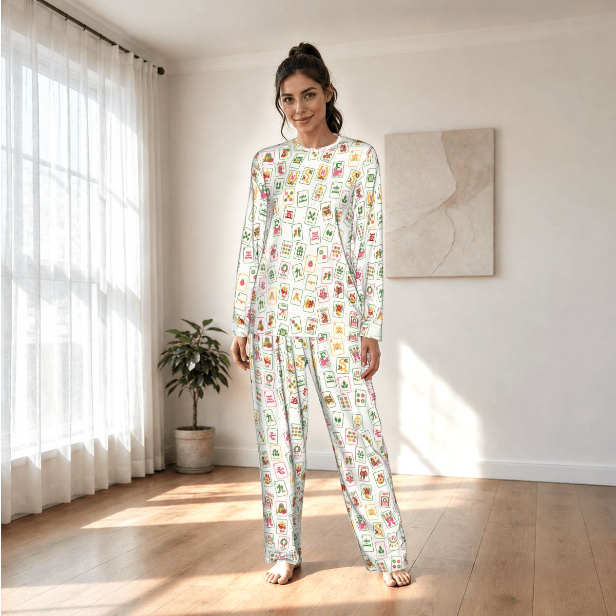 Women's Long Sleeve Pajama Set