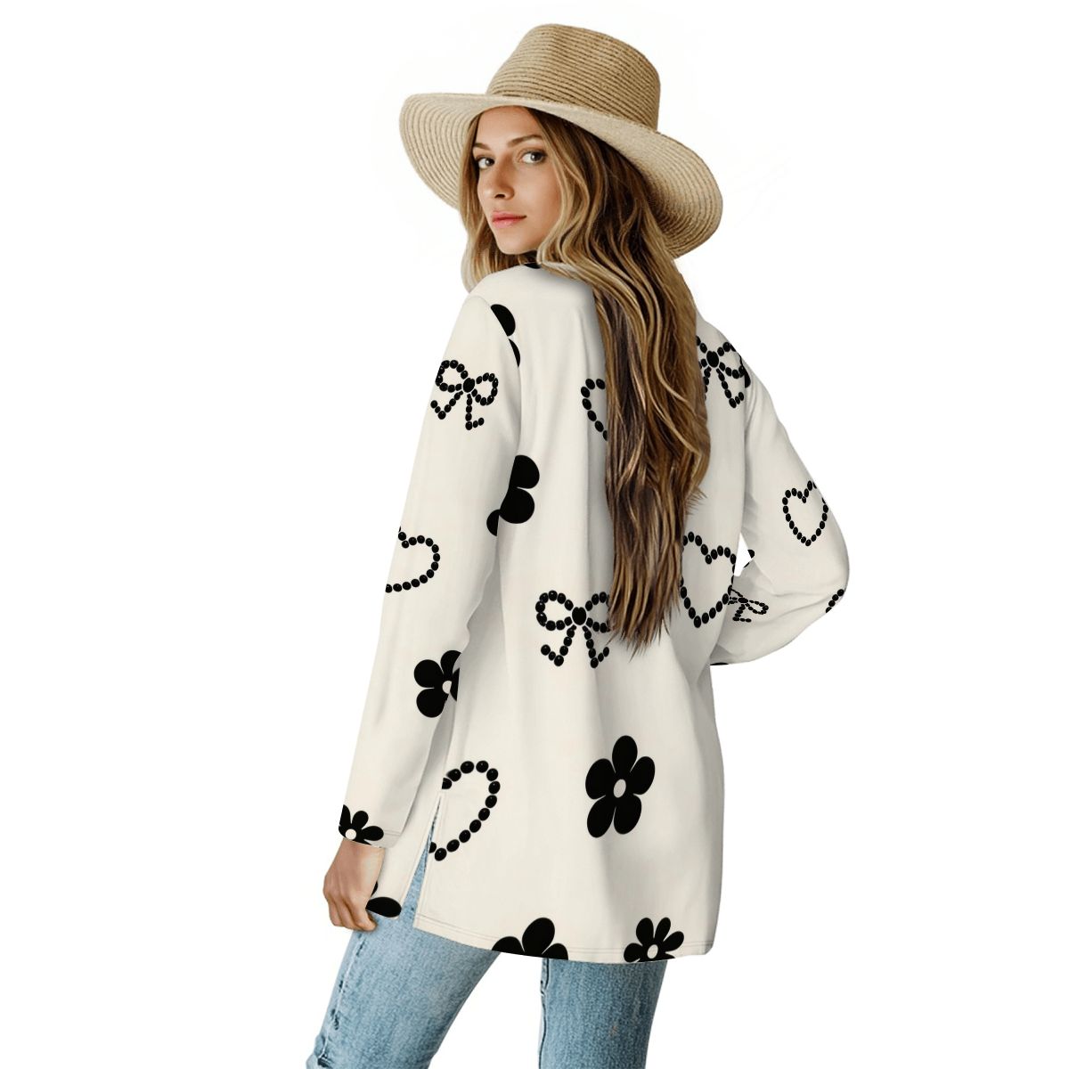 Women's Long-Sleeved Cardigan