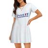 Women's Loose Short-Sleeve Nightgown Women's Loose Short-Sleeve Nightgown