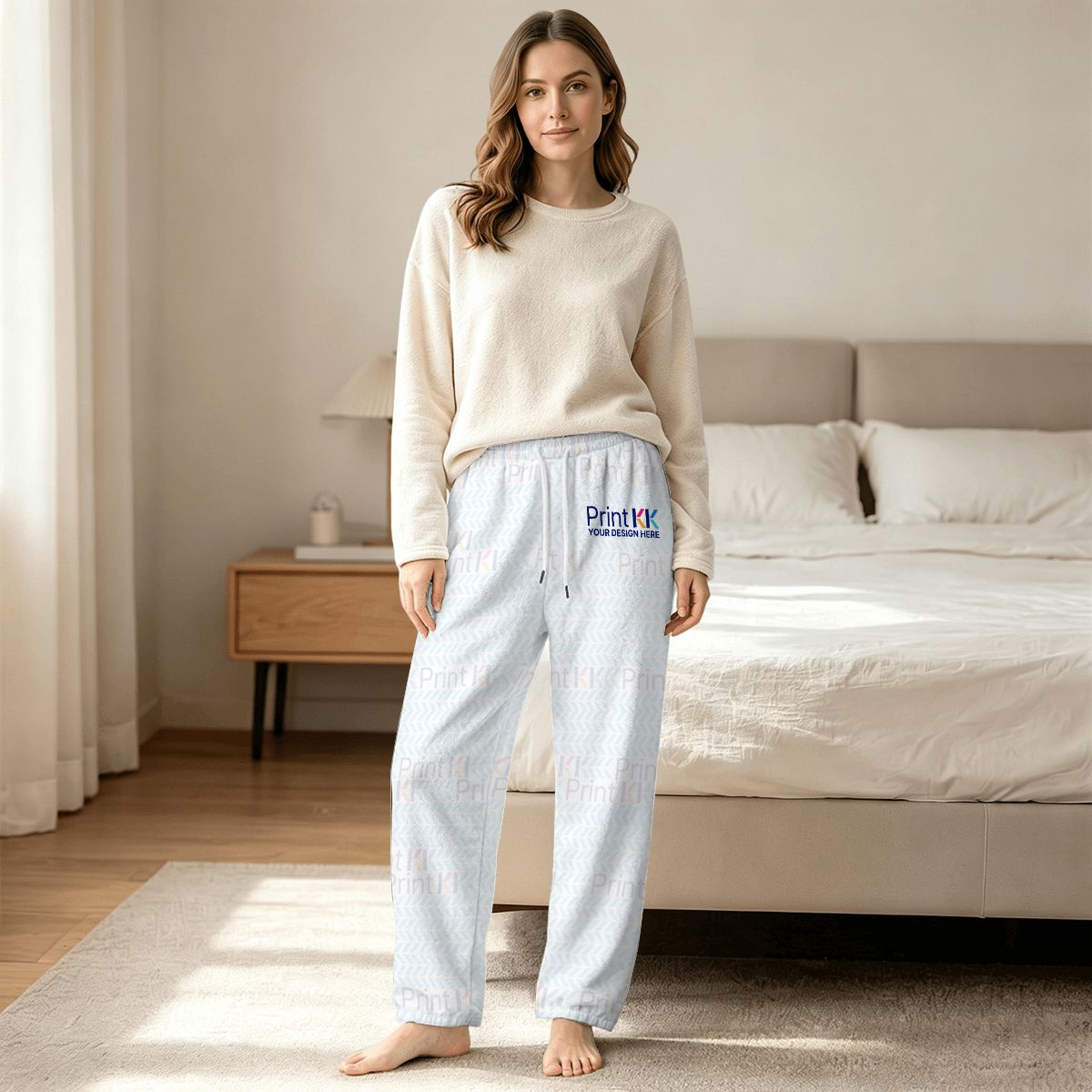 Women's Plush Fleece Pajama Pants