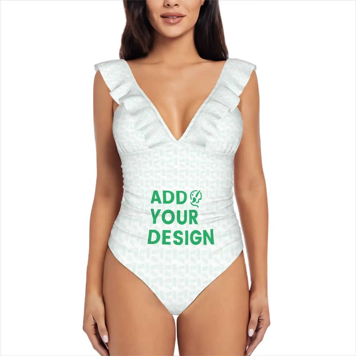 Women's Ruffle One Piece Swimsuit