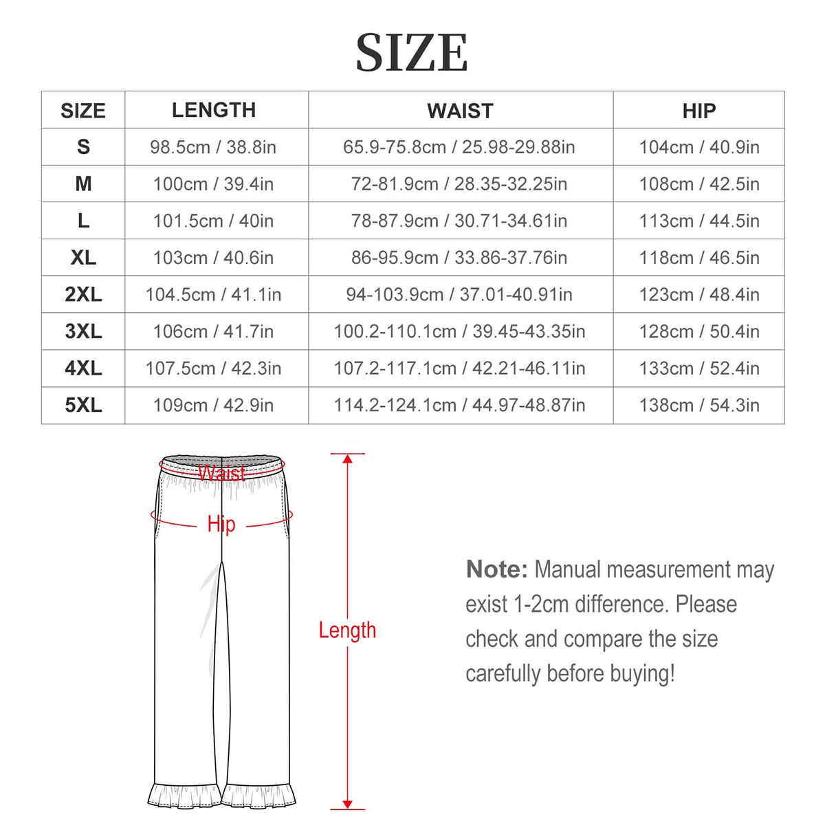 Women's Ruffled Pajama Pants