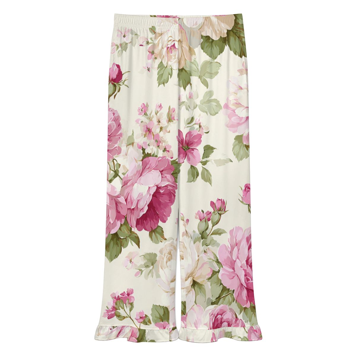 Women's Ruffled Pajama Pants