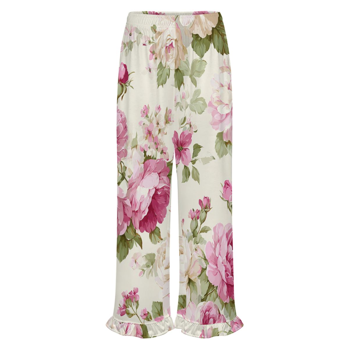 Women's Ruffled Pajama Pants