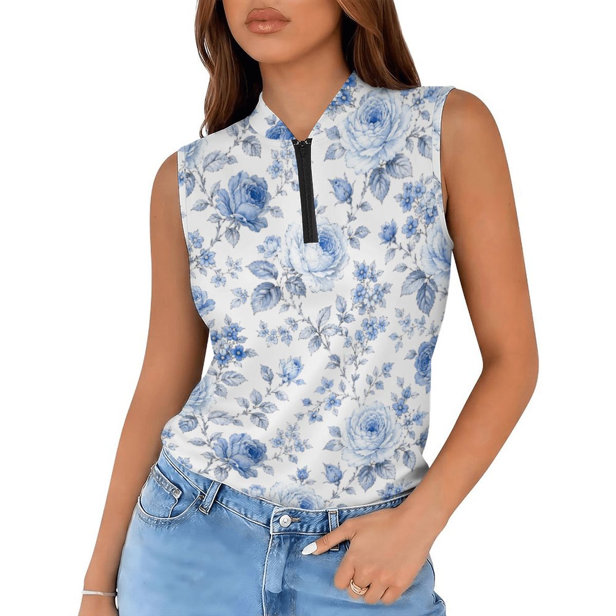 Women's Sleeveless Golf Shirt