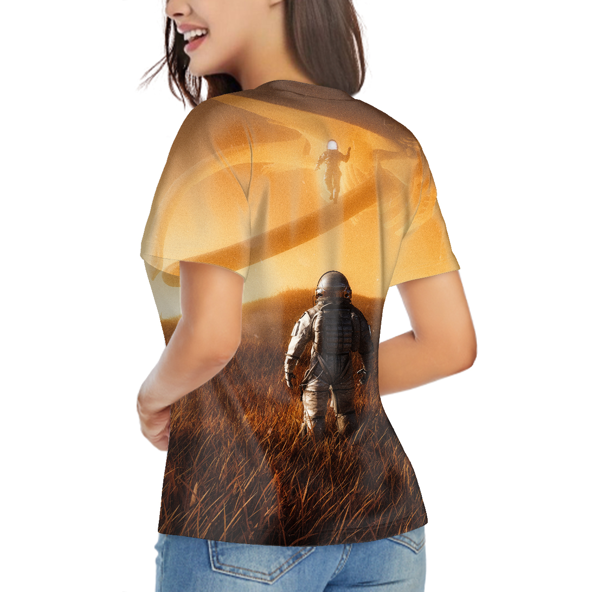 Women's V-Neck Short-Sleeve T-Shirt