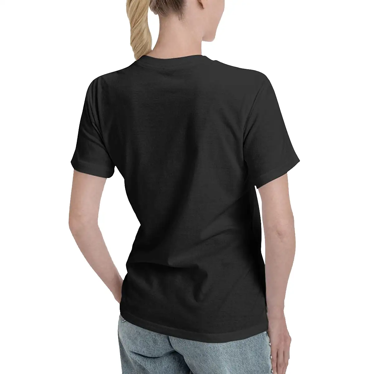 Cotton V-Neck T-Shirts for Women