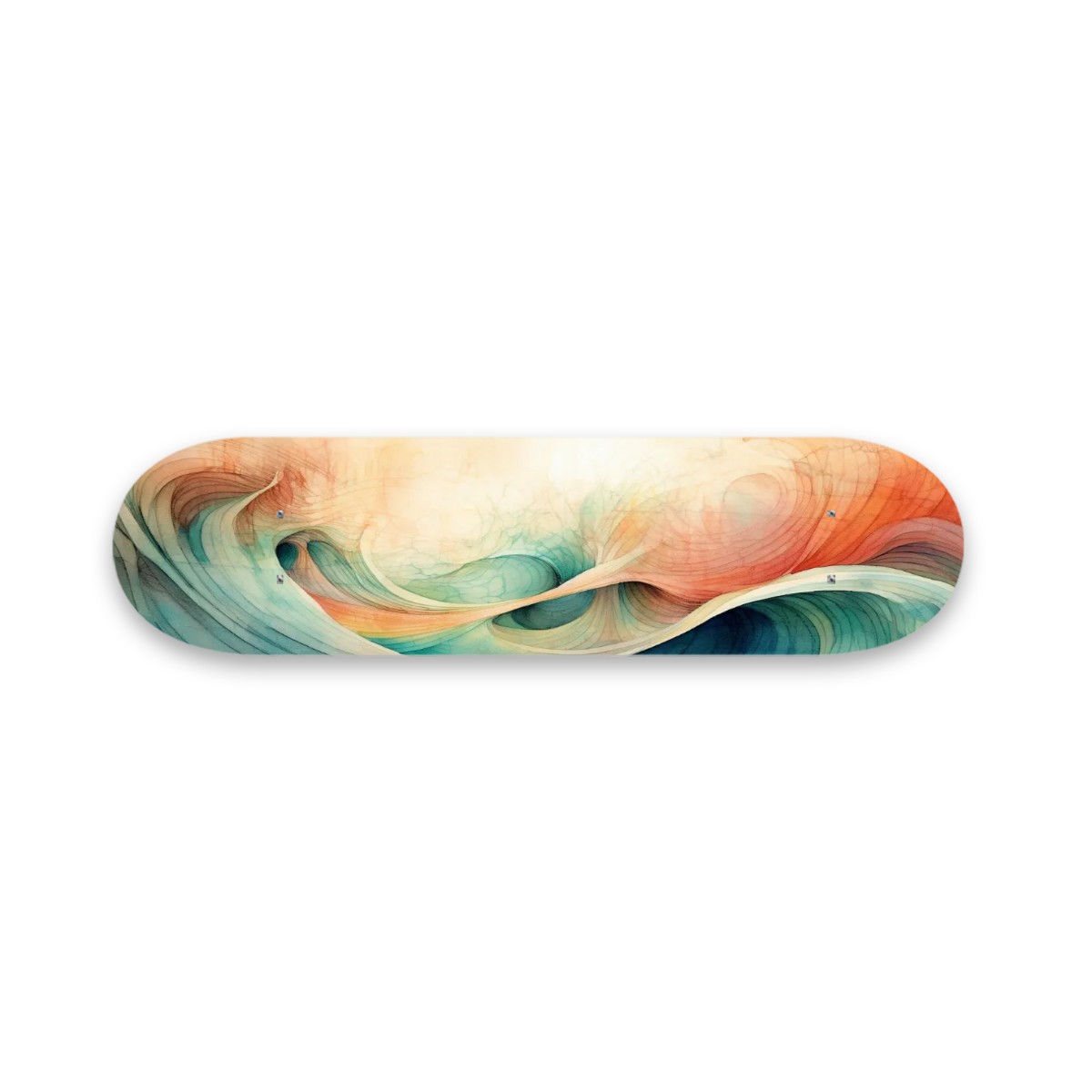 Wood Skateboard Prints Wall Art