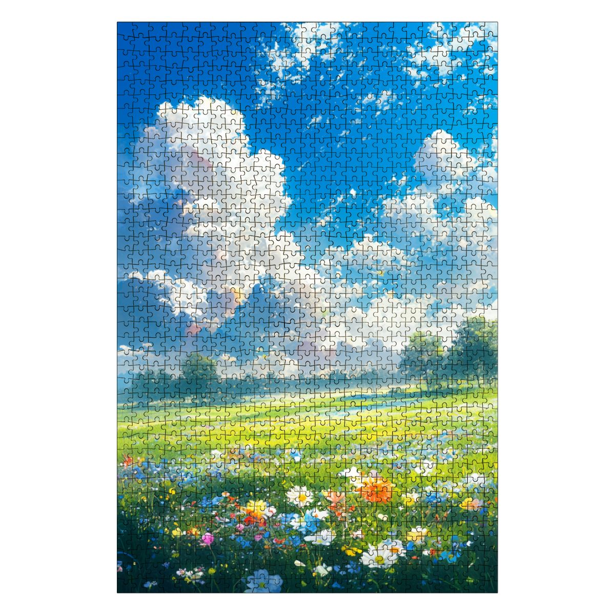 Wooden Jigsaw Puzzles 1000 pcs (Vertical)