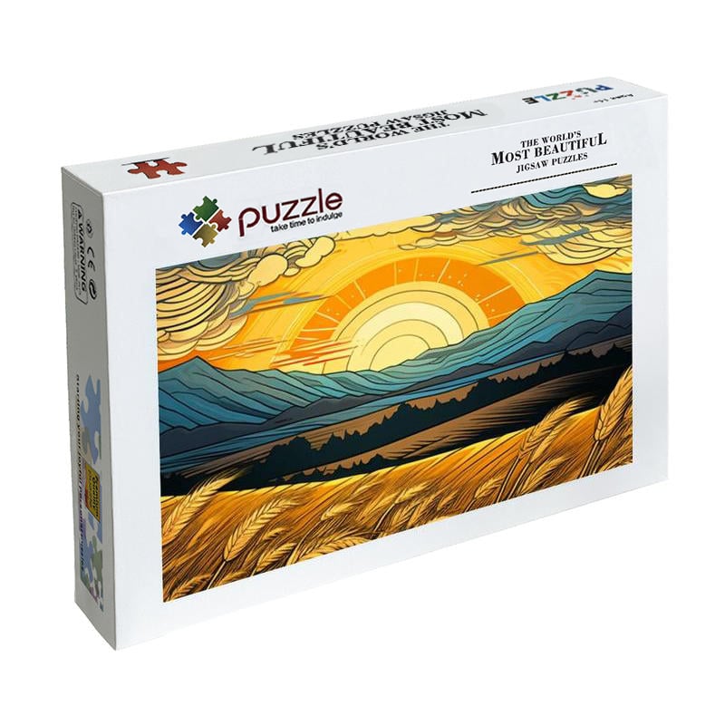 Wooden Jigsaw Puzzles 300 pcs (Horizontal)