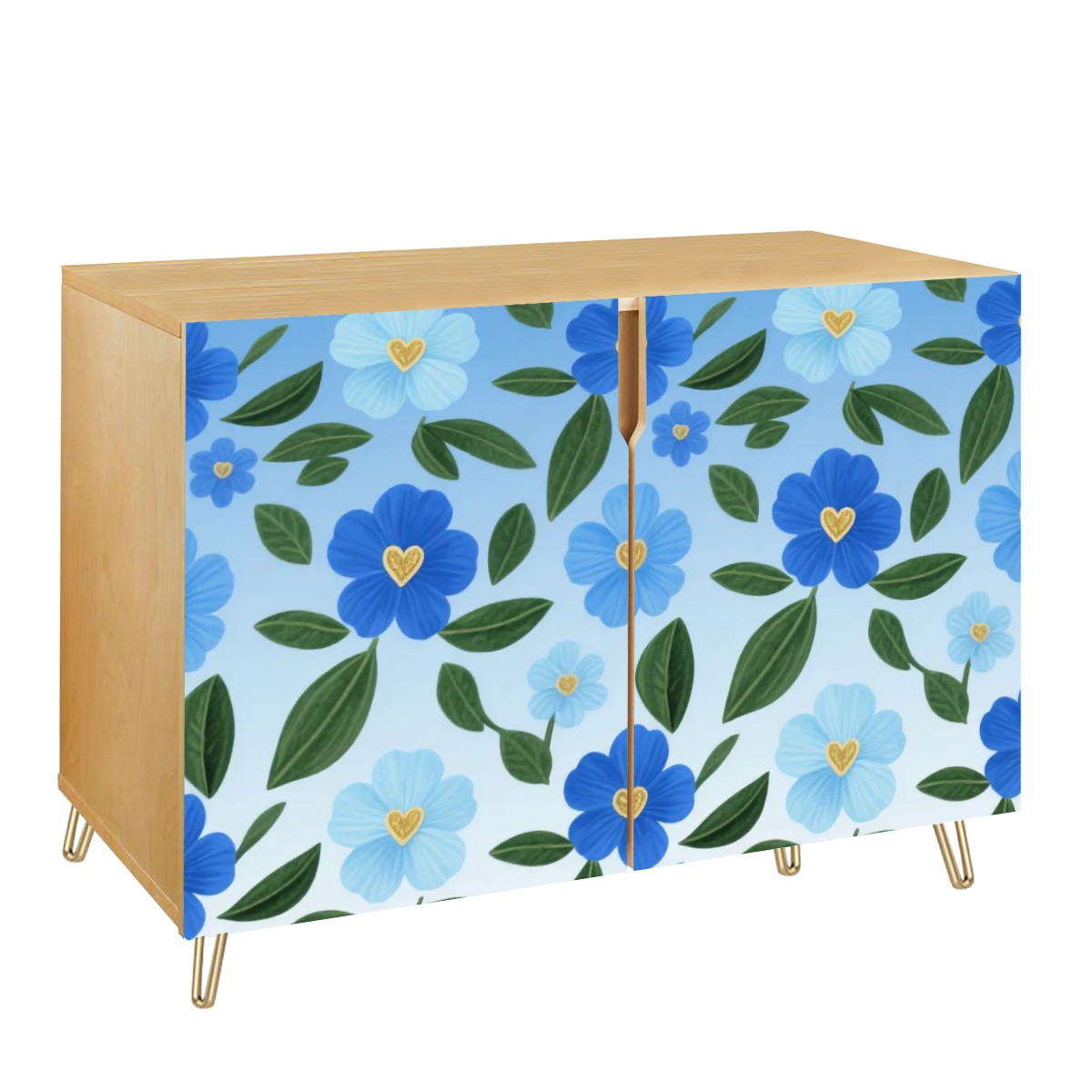 Wooden Storage Cabinet (Made in USA)