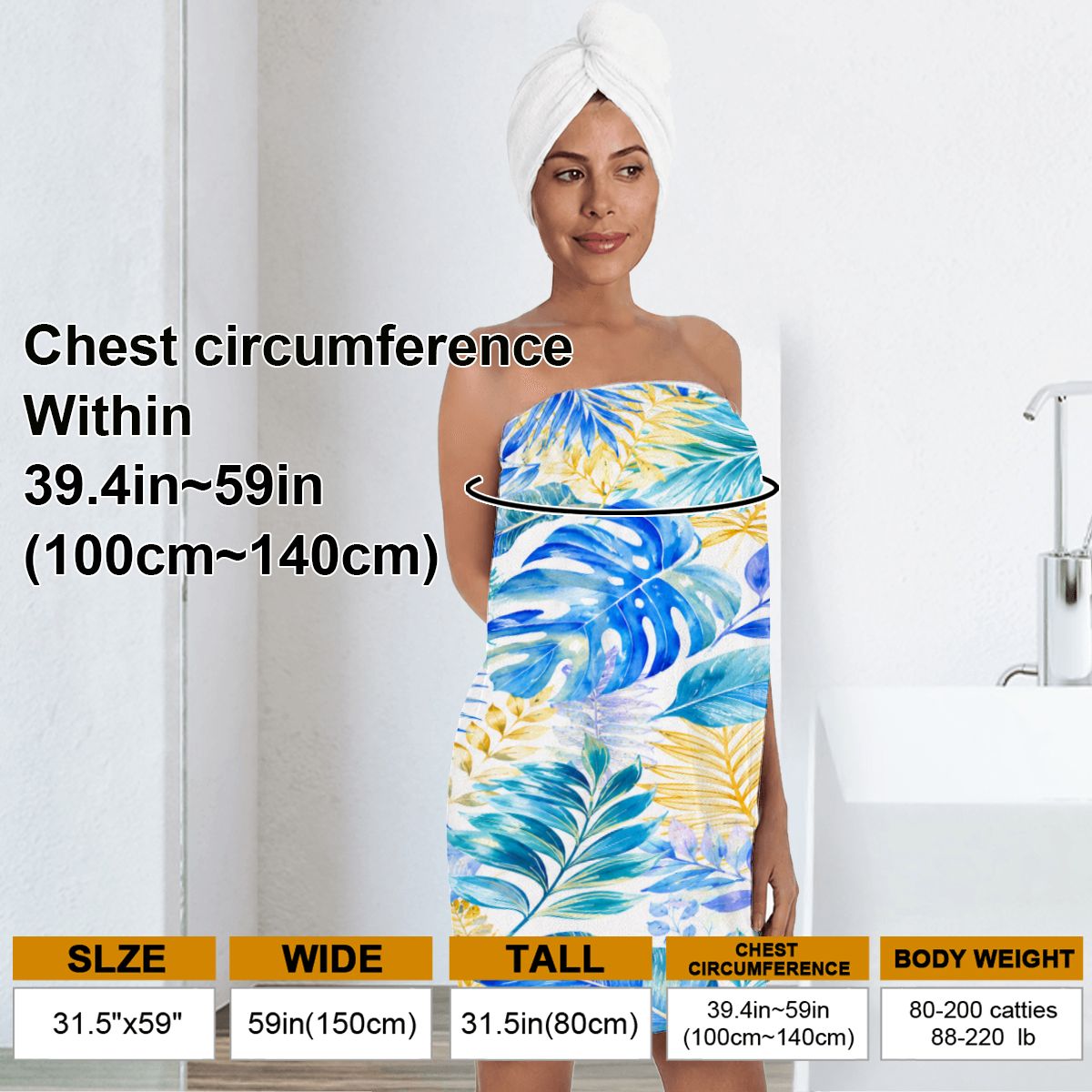 Wrap Towel for Women