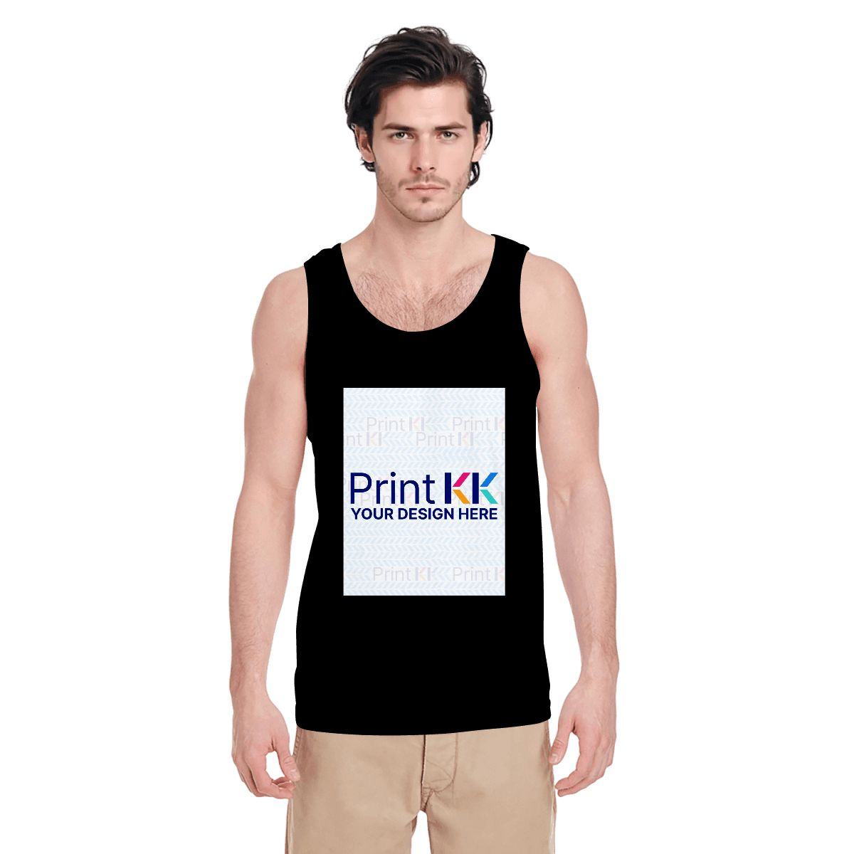 ZUNI Men's Cotton Tank Top Customized Service