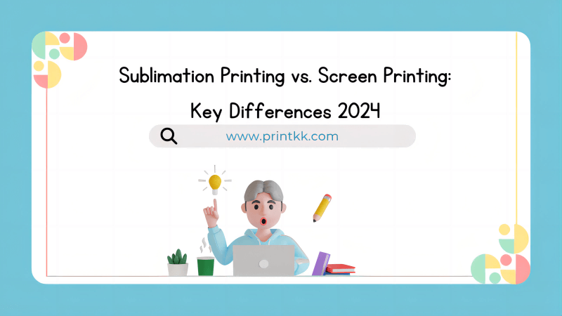 Sublimation Printing vs. Screen Printing: Key Differences 2024